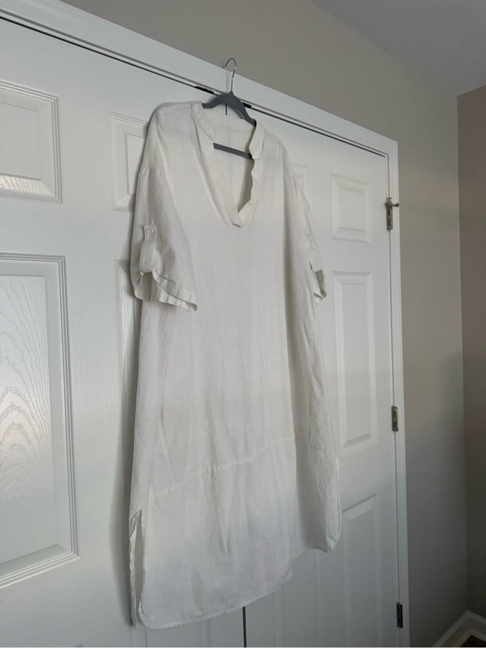 Zara White Midi Dress